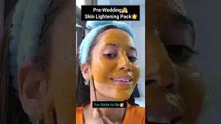 Bridal Skin Lightening Pack👰#skinlightening #tanremoval #bridalglow #weddingready #shorts #ytshorts