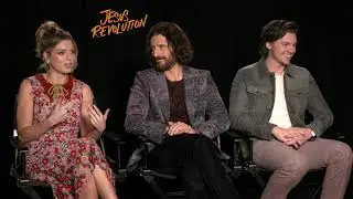 Joel Courtney, Anna Grace Barlow, Jonathan Roumie of 'Jesus Revolution'