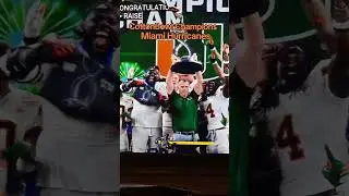 #cfp #champions #miamihurricanesfootball #cottonbowl #2025 #jumparound #houseofpain #capcut