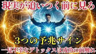 【二コラ・テスラ】現実が追いつく前に。人生激変の直前に必ず起こる「予兆」サイン3選！一見不幸なデトックスや停滞感は実は順調？量子力学と脳科学で証明する「タイムラグ」の正体と過ごし方 とは  |偉人
