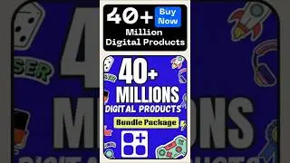 40+ Million Digital Products Bundle for Sale #digital #products