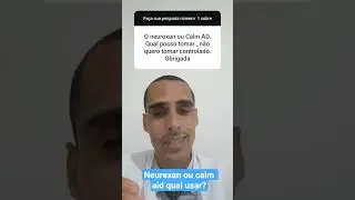 neurexan ou calm aid qual usar? #psiquiatra #fitoterapico #fitoterapicos #feiradesantana