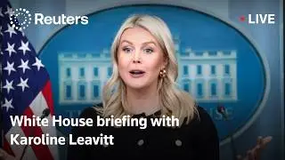 LIVE: White House briefing with Karoline Leavitt