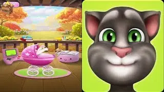 My Talking Angela Level 1 Vs My Talking Tom The Fidget Spinner Hat*Gameplay make for Kid #232
