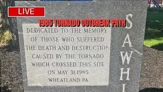 🔴LIVE🔴 Follow along on the path of the 1985 tornado outbreak