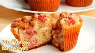 Muffin de morango