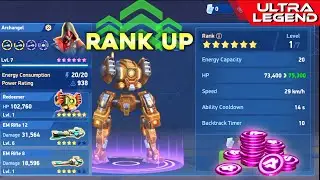 Redeemer - Rank 6 Upgrade | ⚡Ultra Instincts arising⚡ | Mech Arena