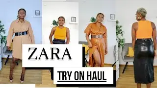 ZARA FALL TRY ON HAUL ft Silviax jewelry