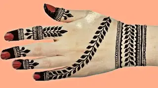 मकर संक्रांति की मेहंदी || Simple Mehndi Design || special Design ||