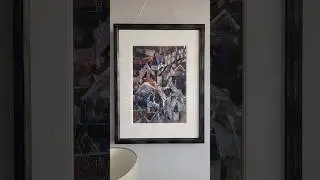 Art in ocean view apartment, Mumbles, Wales #langland #mumbles #art #artgallery