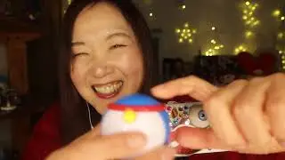 ASMR Представляю товары, которые я купил, постукивая ногтями 💅 Адвент-календарь, 12 и 13
