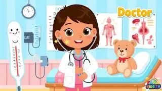 Doctor Community Helper for Kids!👨&zwj;⚕️| Learn What Doctors Do |Preschool Learning & Toddler Education