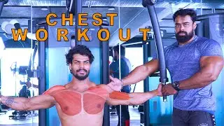 CHEST WORKOUT  II  ARAVIND SPARTACUS II BODYBUILDING CHANNEL II CHENNAIFITNESS TAMIL