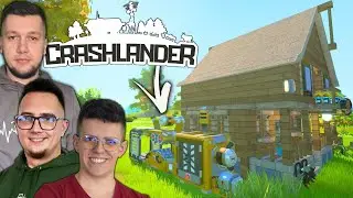 CRASHLANDER: SURVIVAL SCRAP MECHANIC #8😍 Misja od Bila & Budowa Pieca!😱 TANAS [MST]