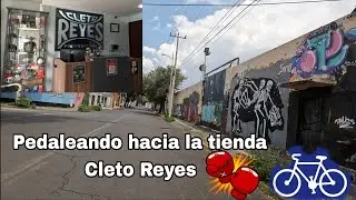 Pedaleando hacia la tienda Cleto Reyes 🥊 CDMX