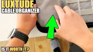 I Tried the Luxtude Cable Organizer Review