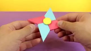 Hand Spinner en Papier Origami Tutoriel France ✅