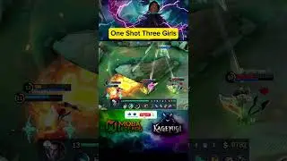 Wait till the End!!!   Brody 1 shot 3 girls slayed #mobalegends5v5 #moba5v5English #moba5v5pippin