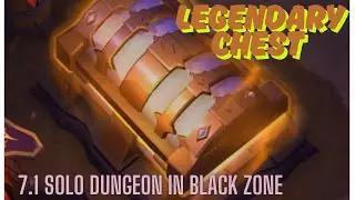 HERETİC LEGENDARY CHEST /7.1  SOLO DUNGEON IN BLACK ZONE/ ALBİON ONLİNE