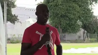 Крейг Братвейт и компания Digicel запускают клинику по крикету.