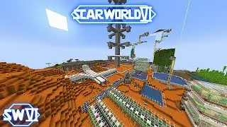 Minecraft Building a Mining Colony!