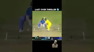 #cricket #lastoverthriller #ipl