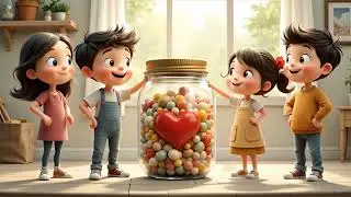The Kindness Jar 💛 | Teach Kids to Be Kind | Animated Songs for Children