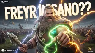 🔥⚡ FREYR 1v1 INSANO! O DEUS NÓRDICO VAI DOMINAR OU SER HUMILHADO? 😱🛡️ | Age of Mythology Retold 🧠💥