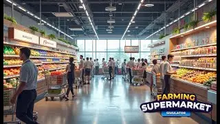 I Found A Bug For Quick Cash And Level Up - Farming Supermarket Simulator