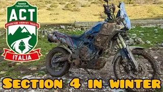 ACT Italy in winter - section 4 part-1 with Yamaha T&eacute;n&eacute;r&eacute; 700