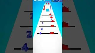 Number Master✨ #shorts #numberrun #kids #funnygamesforkids #satisfying #instrestinggame
