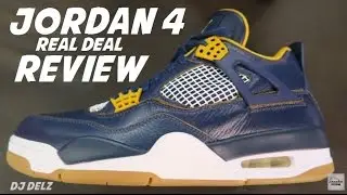 Air Jordan 4 Dunk From Above  IV Sneaker Detailed Real Review