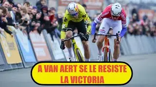 💥WOUT VAN AERT ERA EL FAVORITO pero un joven de ALPECIN le vuelve a arrebatar la victoria en ZOLDER.