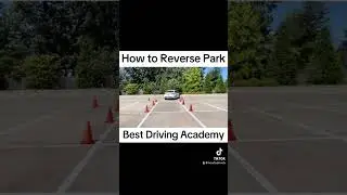 How to reverse park for Maryland road test.