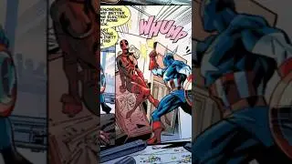 Lady Deadpool fights Captain America