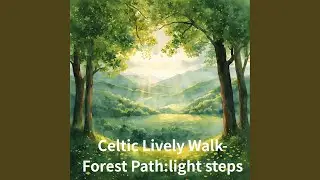 Celtic Lively Walk-Forest Path:light steps (Acoustic)