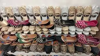 Ladies fancy band shoes new designing kusha new#variety#brand #punjabisong #additional #shoes #2025