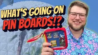 What's Going on with EPCOT's Pin Boards?! It's NOT Looking Good | Disney Pin Trading Vlog