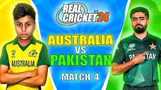 Australia Vs. Pakistan | Brother Vs. Brother | Match-4 | Real Cricket 24
