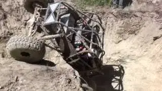 Paul Jahn in the Rainbow Hole at Mountain Mafia's Purcell Trench Ranch