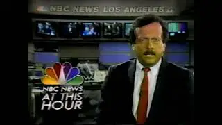 NBC News at This Hour Nov 13th 1988 - George Lewis