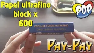 Papel para fumar Pay-Pay ultra fino x 600
