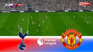 Tottenham vs Manchester United - Premier League 25/26 | Full Match All Goals | Pes 21 Gameplay