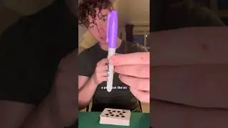 Как сделать фокус с маркером &laquo;Из носа в рот&raquo;! #шорты