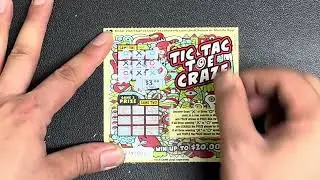 Tic tac toe craze scratcher review