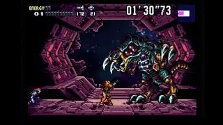 The SA-X, Omega Metroid, and escape sequence - The last of my first Metroid Fusion playthrough
