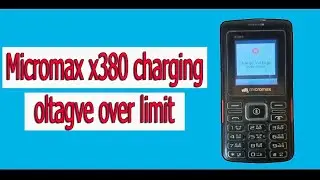 Micromax X380 charging Voltage over limit 🔥💯👍