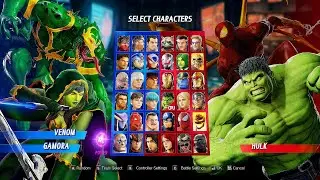 Venom & Gamora vs Iron Man & Spiderman (Very Hard)