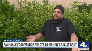 'I'm calling ICE'  Woman hurls racist slurs at US citizen selling Mexican food