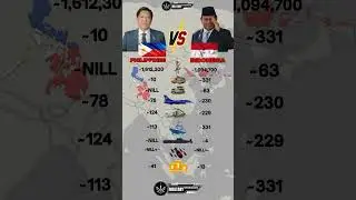 Philippines 🇵🇭 vs Indonesia 🇮🇩 Military Power comparison 2025